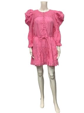 Self Contrast Mini Length Dress Size: S